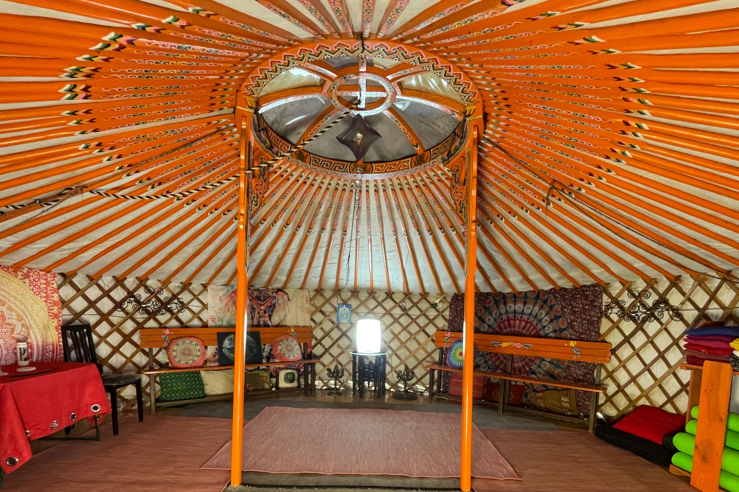 Yourte Connect - Yourte traditionnelle 5 murs + divers