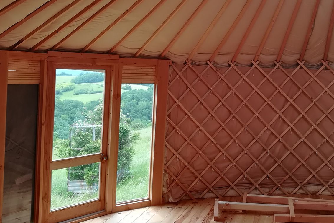 YourteConnect - Yourte Contemporaine-plancher soleil - 1