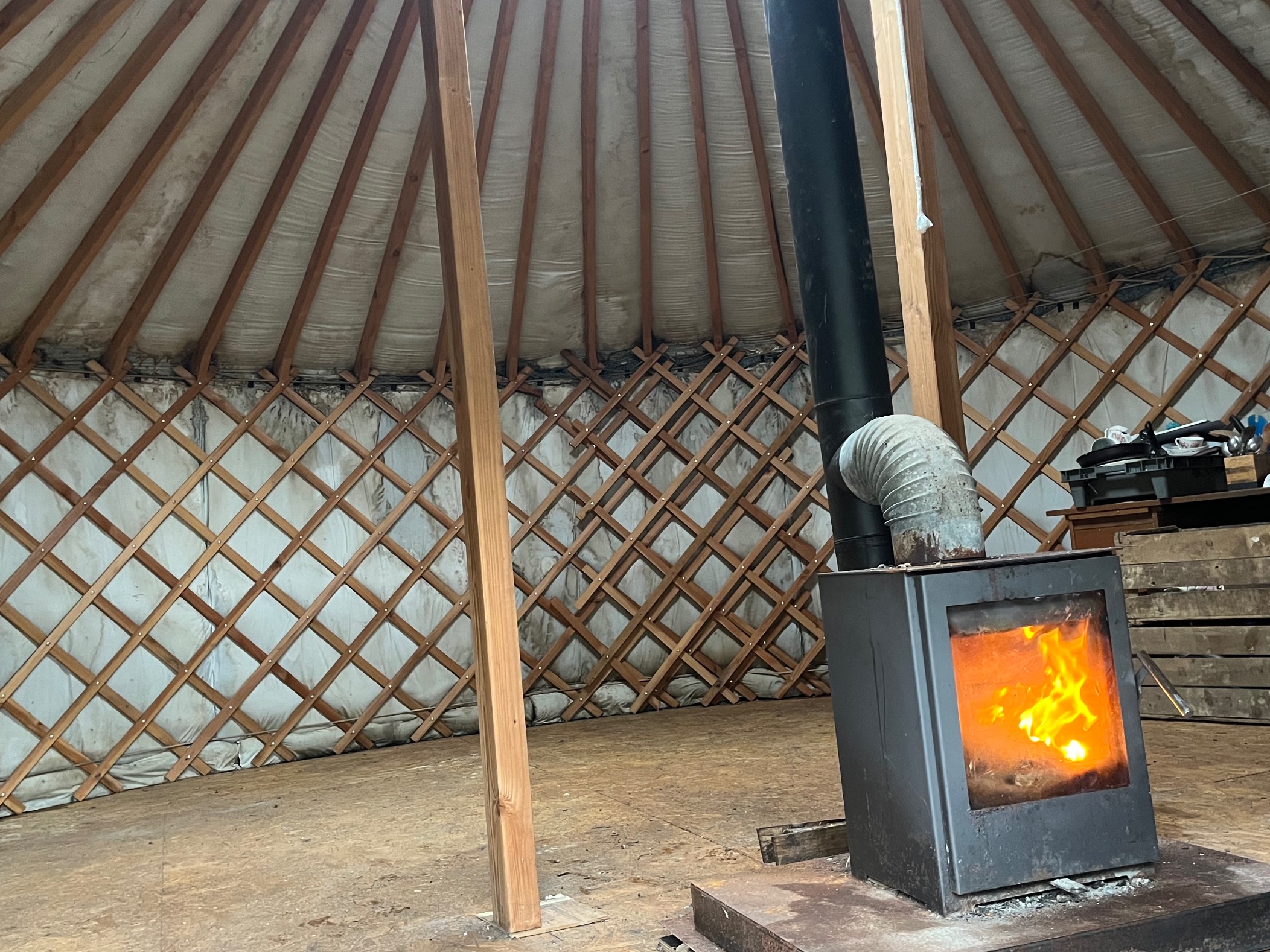 YourteConnect - Yourte traditionnelle 37m2 - 4