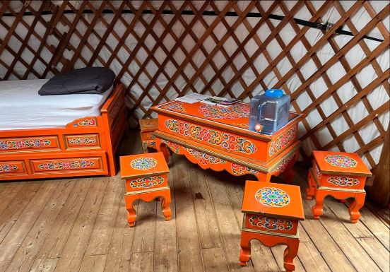 YourteConnect - Véritable Yourte Mongole 5 murs 28m2 - 4