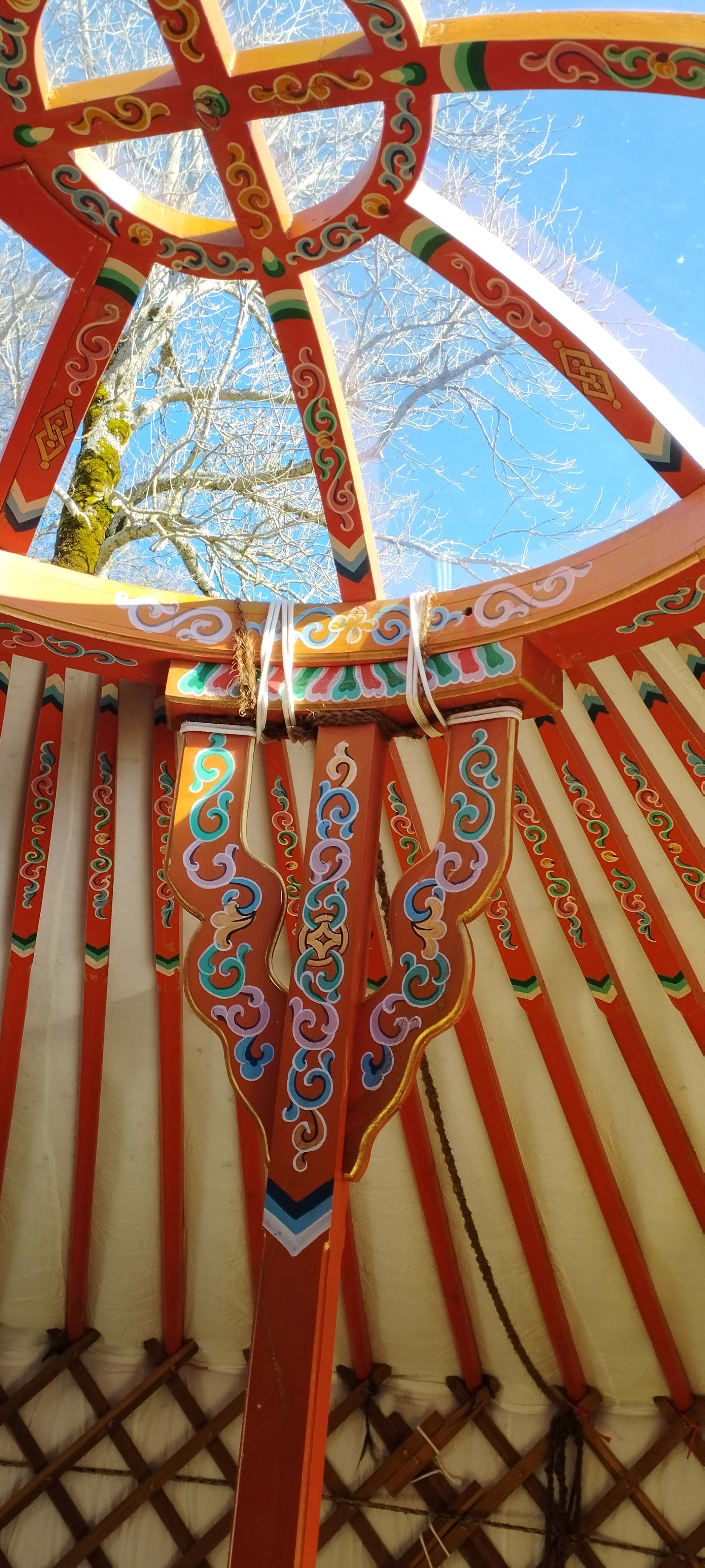 YourteConnect - Yourte mongole 20 m2 et plancher - 2