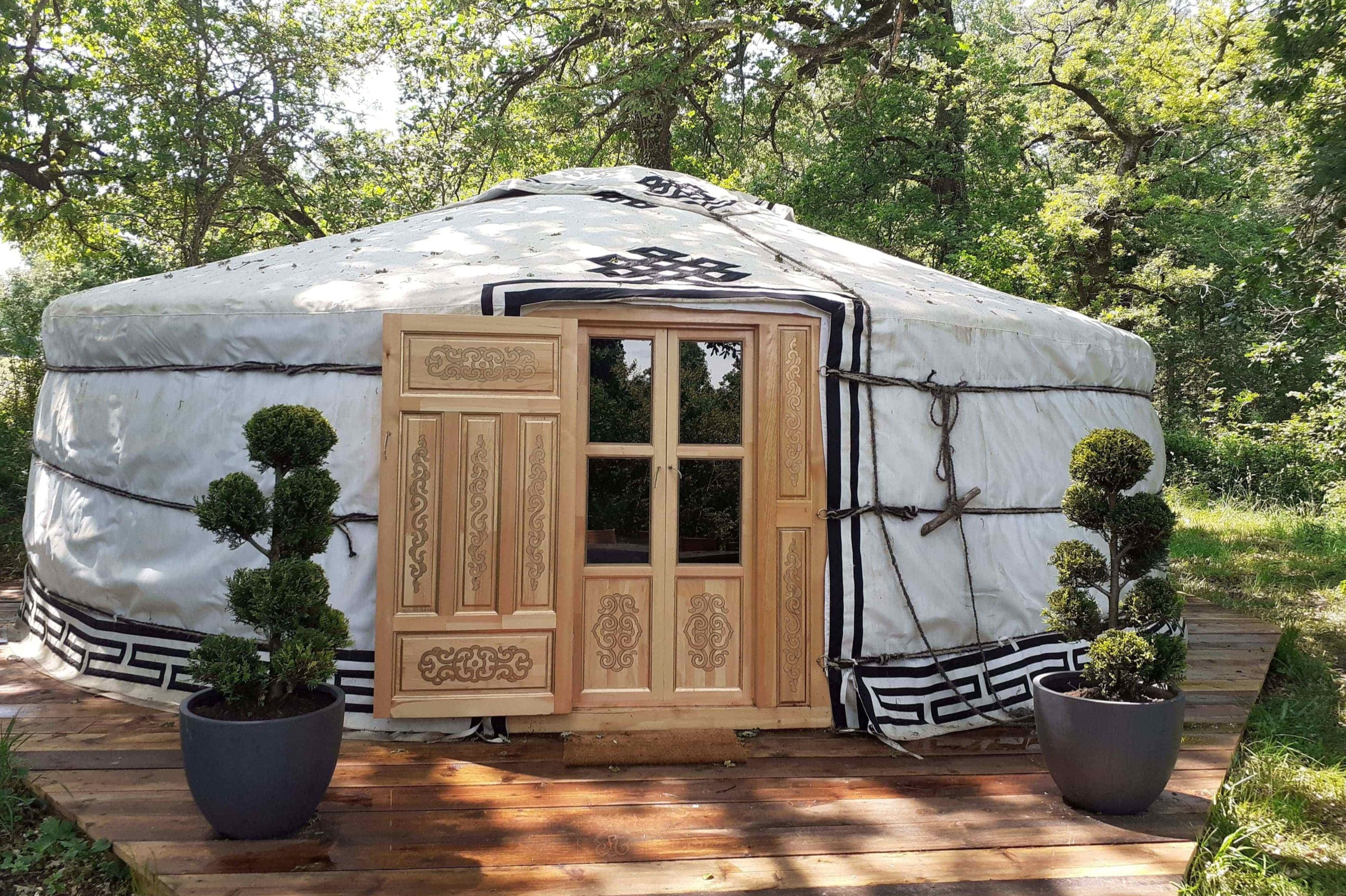 YourteConnect - Yourte mongole traditionnelle 34m2 - 1